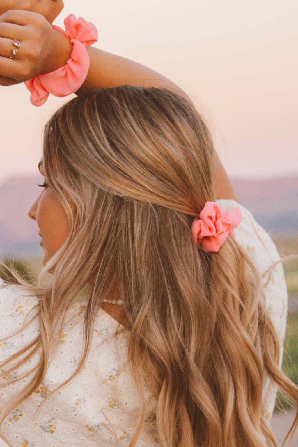 Oversized Chiffon Scrunchie - Multiple Colors