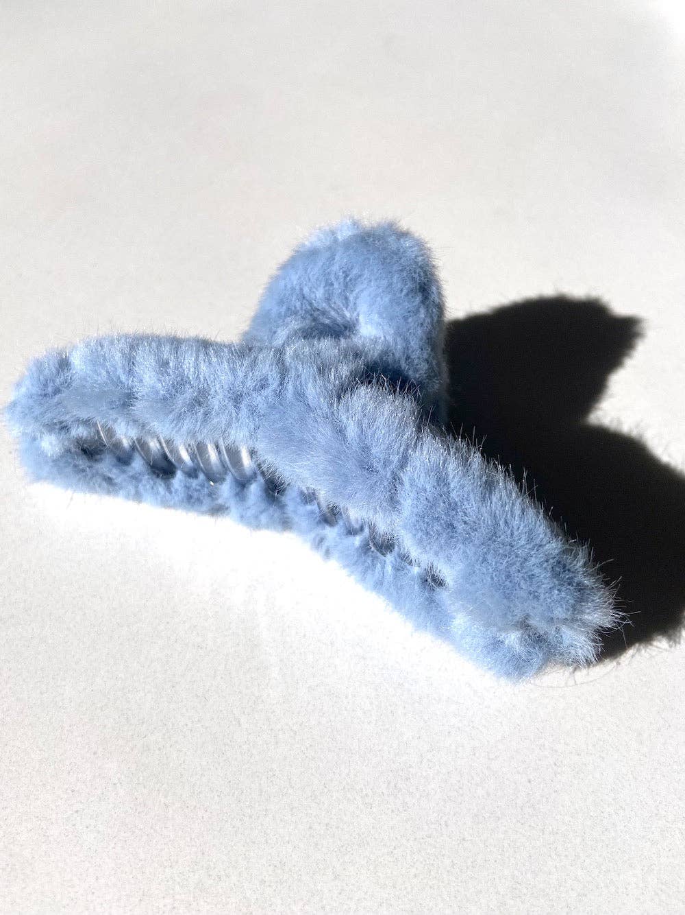 Fluffy Vegan Fur Claw Hair Clip