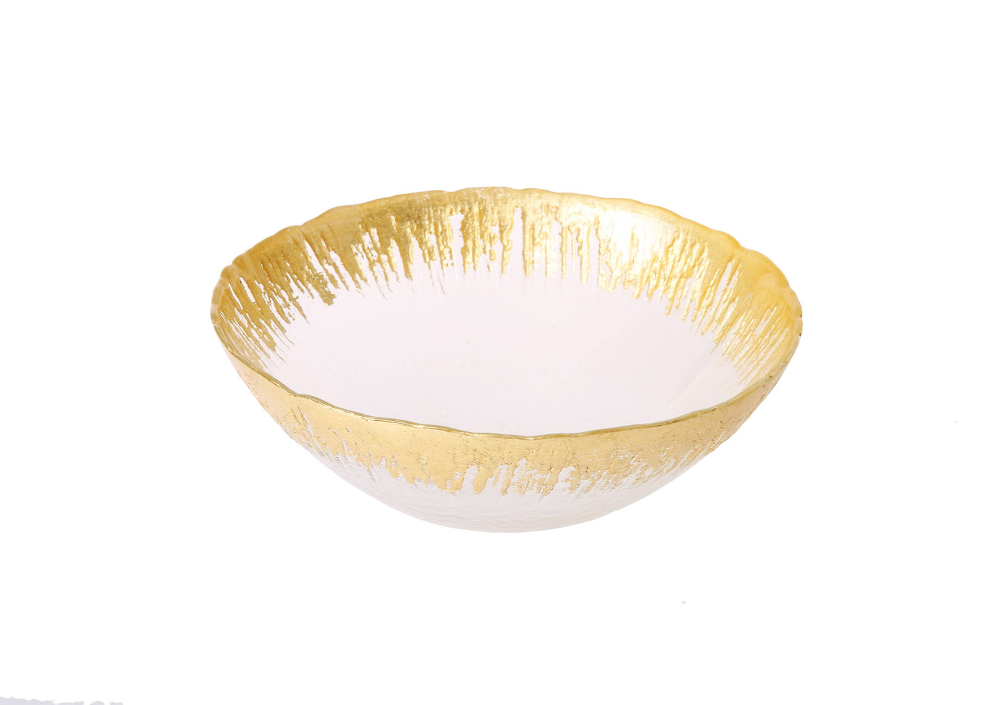 12 Piece Flashy Gold Dinnerware Set