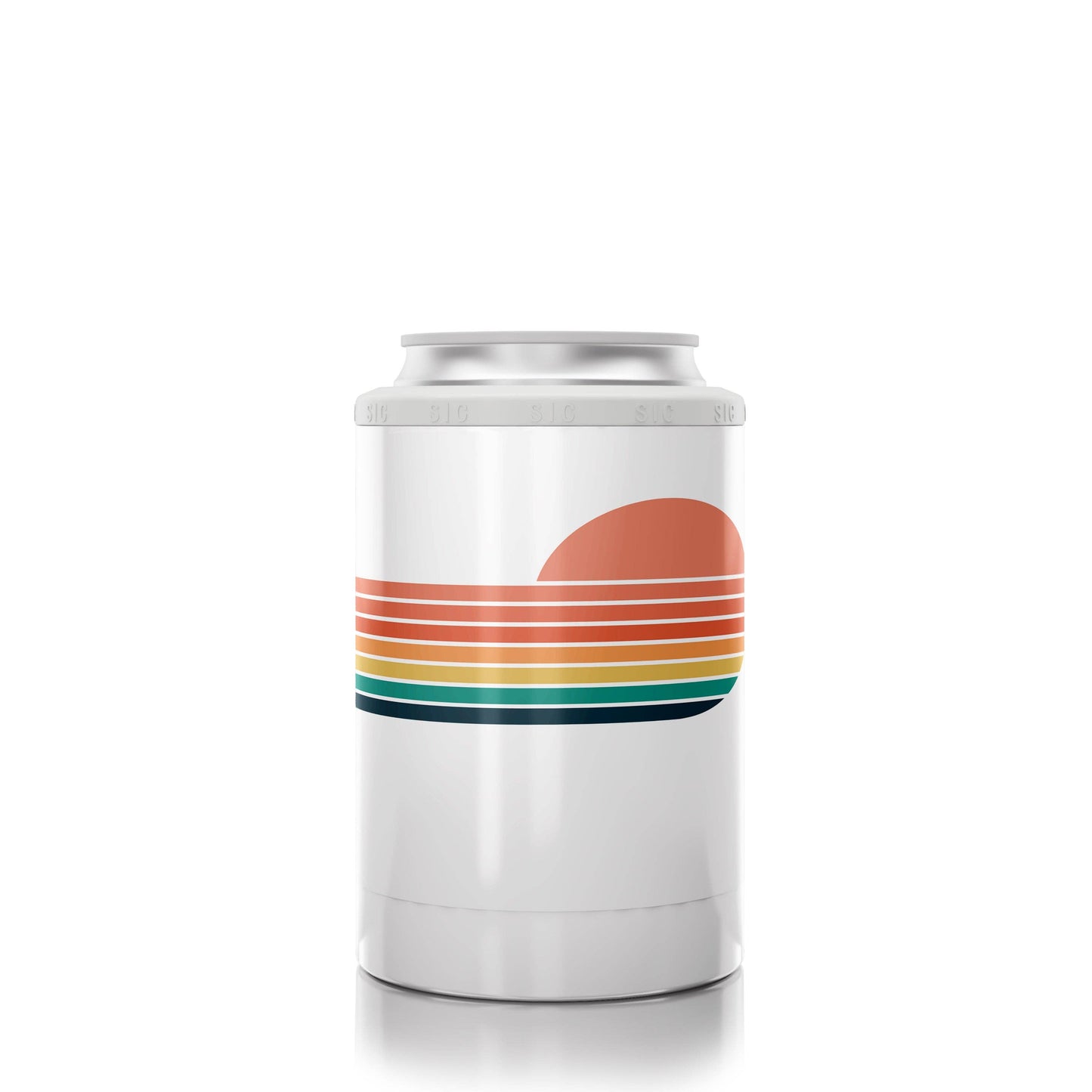 12 oz. Can Cooler Retro Sunset