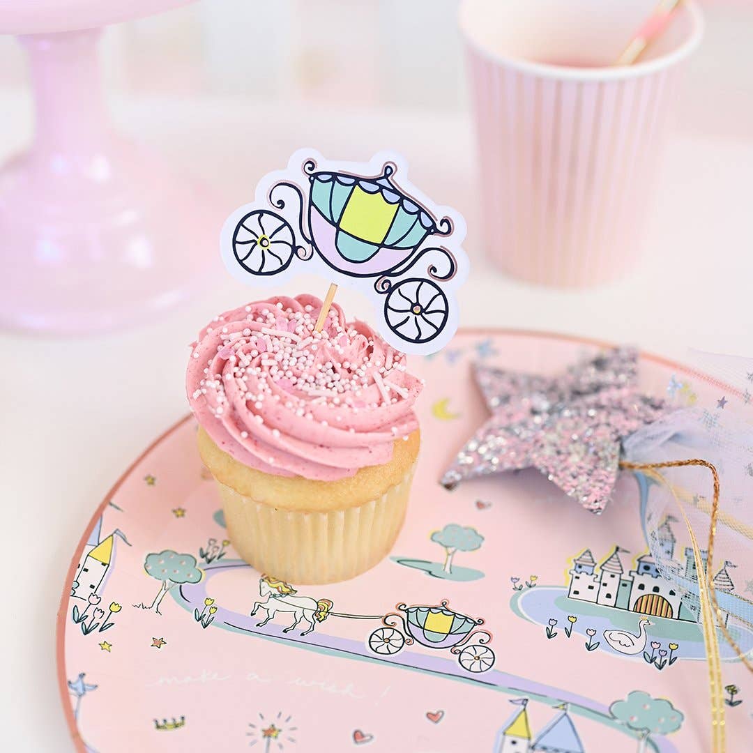 Fairytale Large Paper Party Plates (10 per Pack)