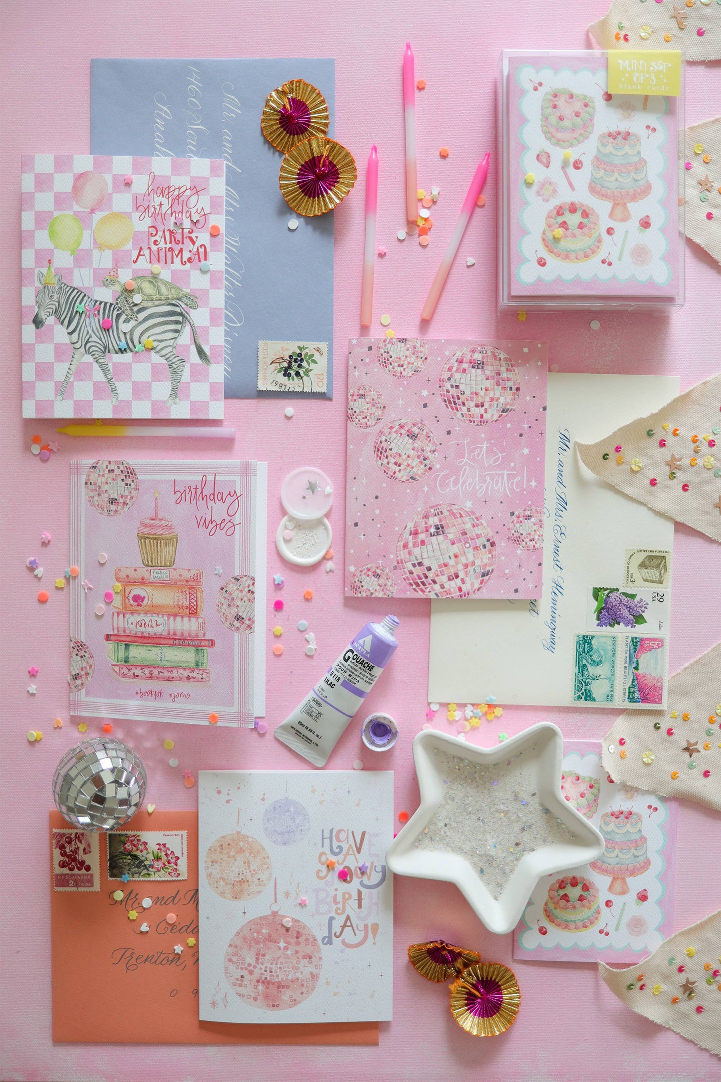 party animal birthday card