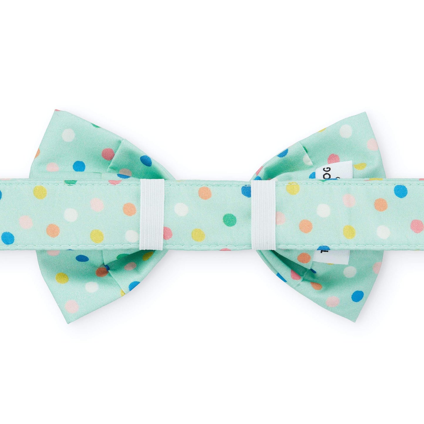 Confetti Dots Dog Bow Tie
