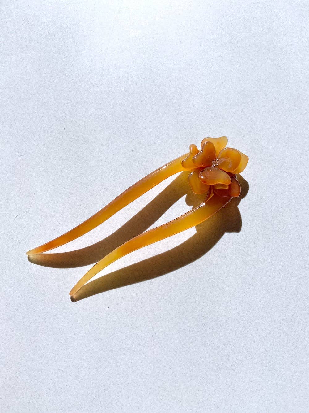 Handmade Flower French Chignon Hair Pin | Eco-Friendly