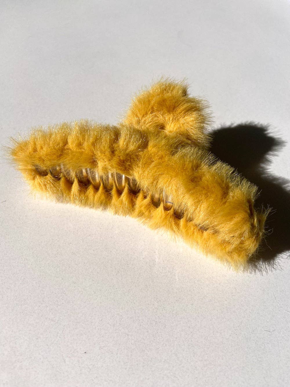 Fluffy Vegan Fur Claw Hair Clip