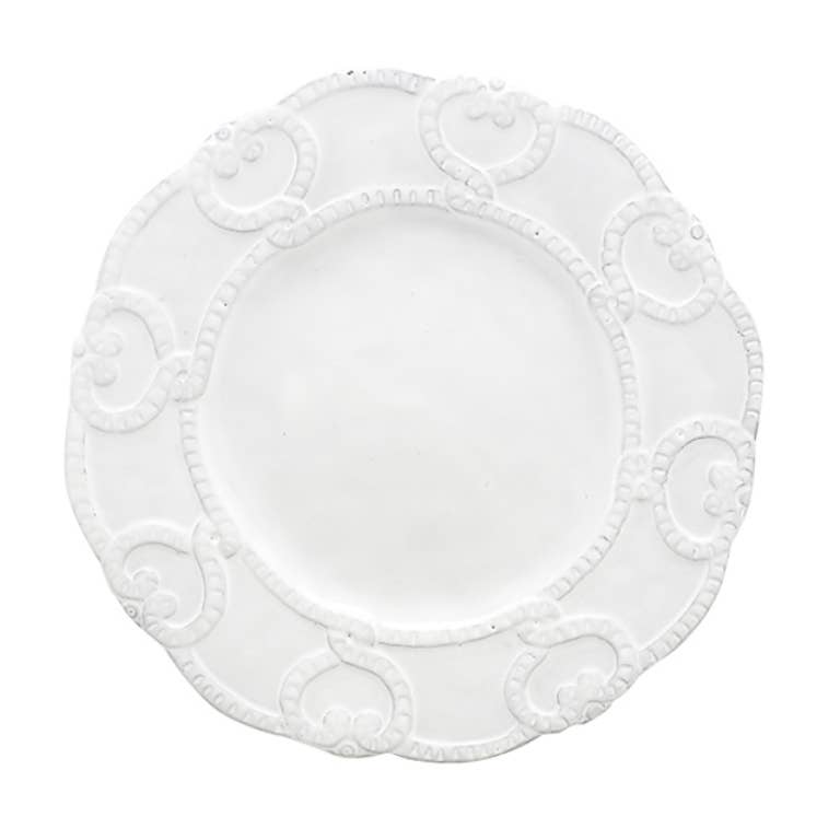 Bella Bianca Antique Lace Salad/Dessert Plate