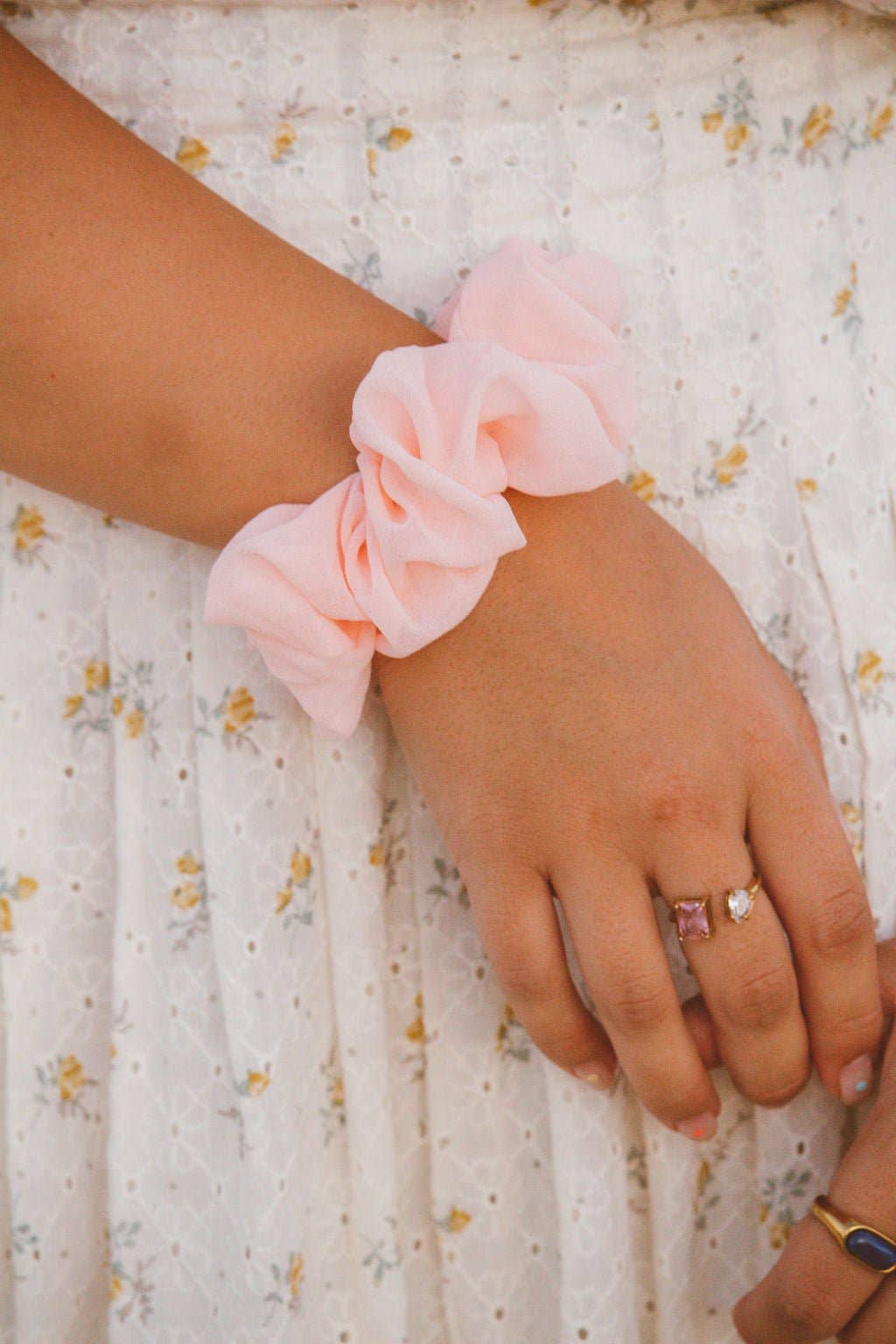 Oversized Chiffon Scrunchie - Multiple Colors