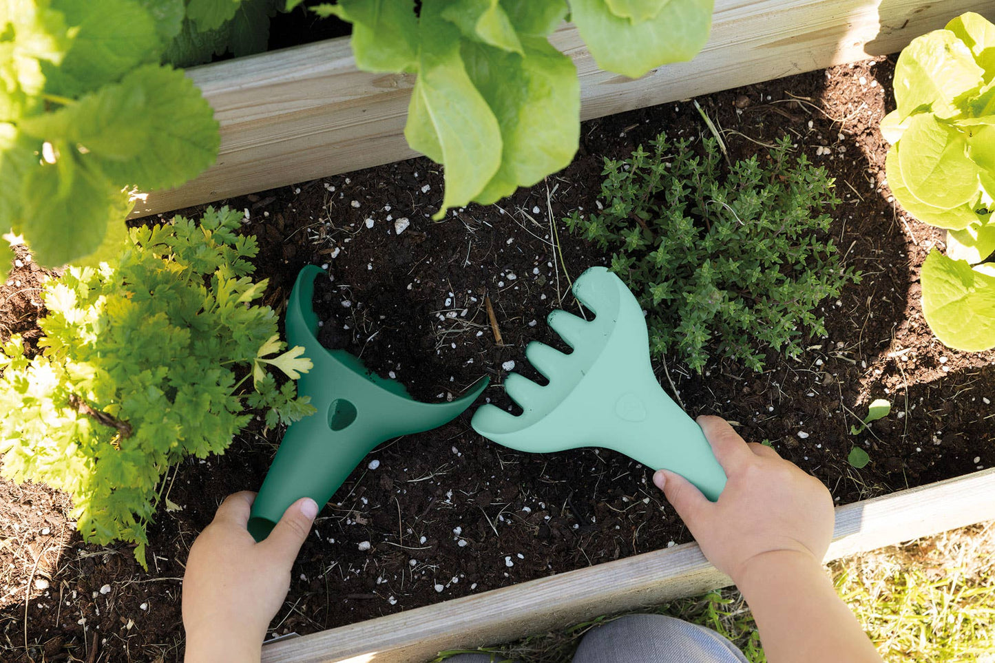Quut Raki - Rake and digger, 2 in 1