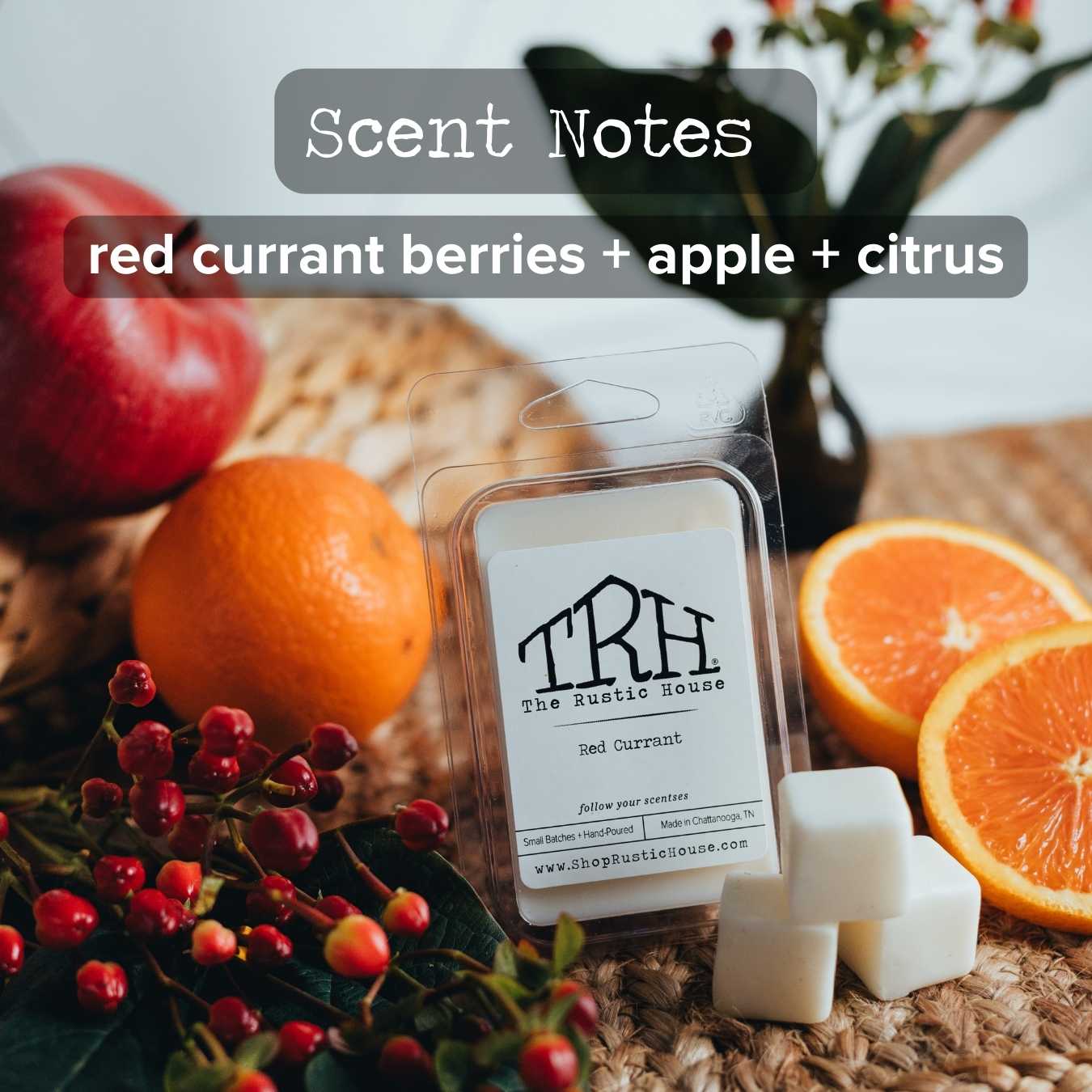 Red Currant | Soy Wax Melts | 2.45 oz.