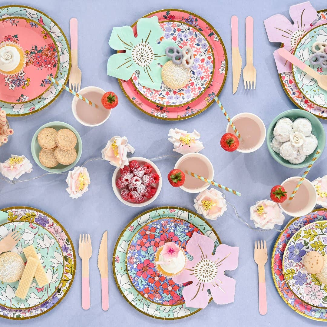 Pale Pink Wooden Cutlery Set (30 per Pack)