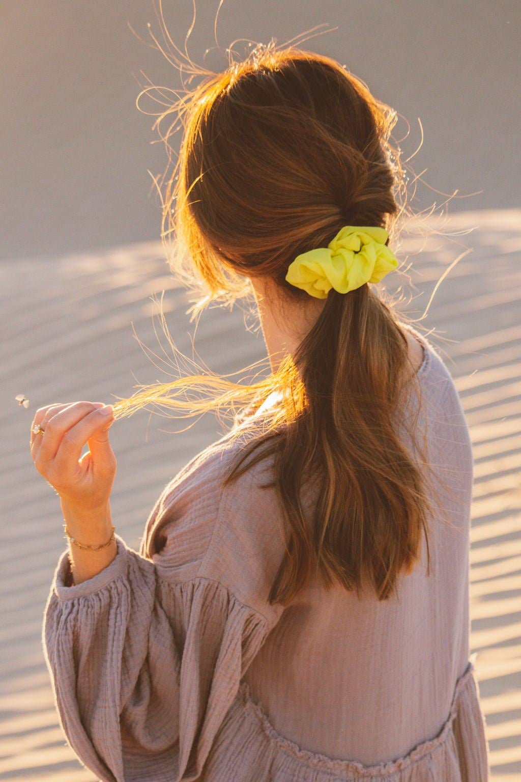 Oversized Chiffon Scrunchie - Multiple Colors