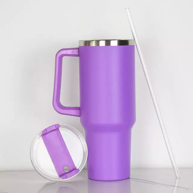40oz Thermal Tumbler with Handle