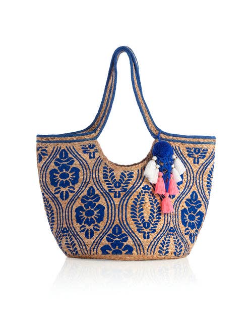 PAOLA TOTE, BLUE