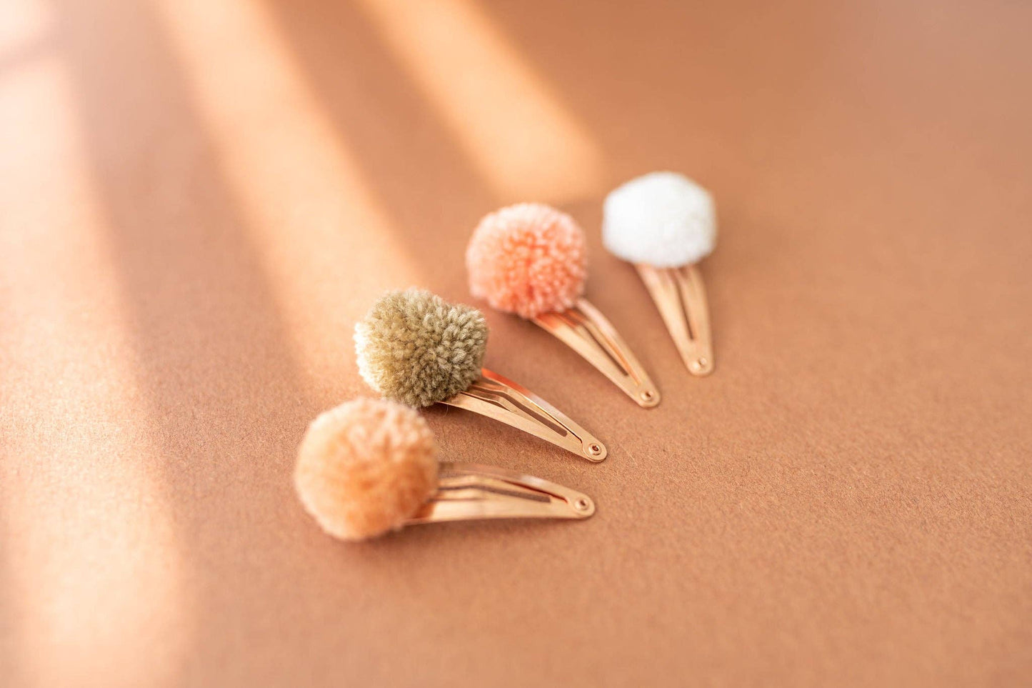 Pom Pom Clip Set (4 clips)