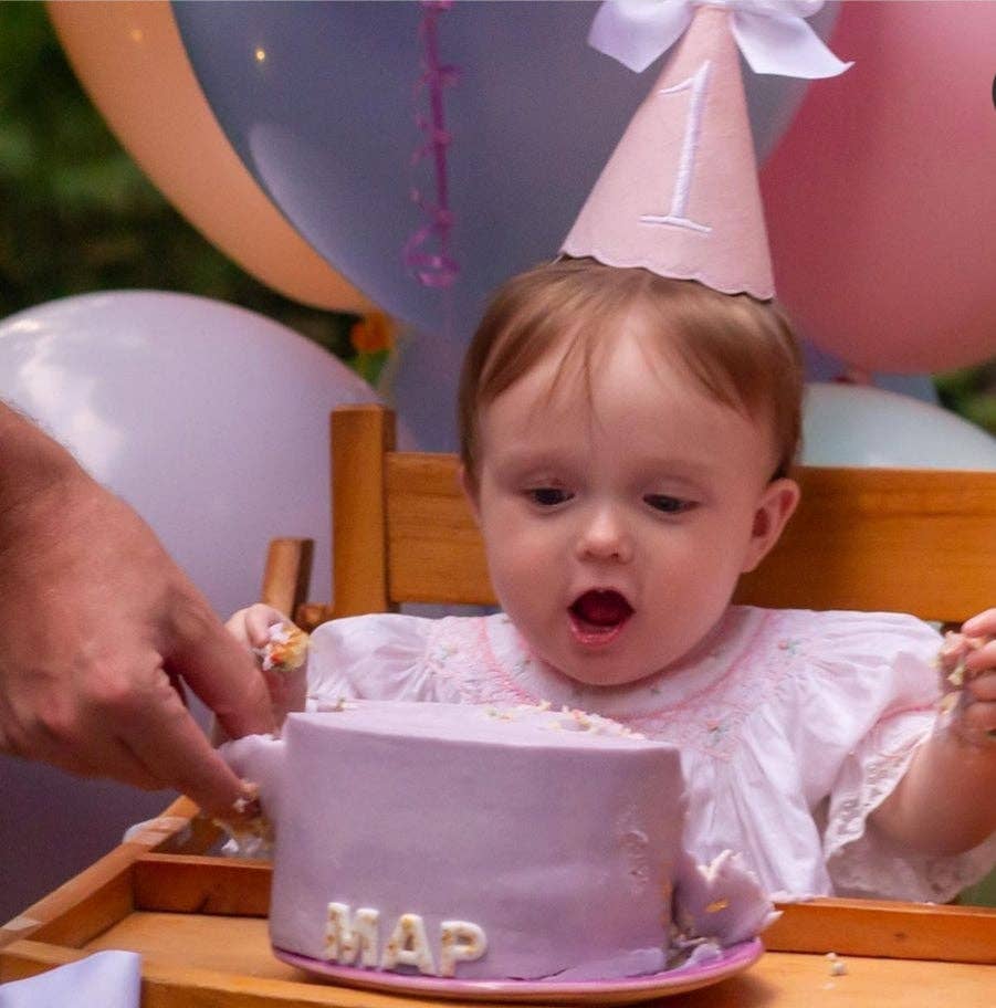 Classic Pink Keepsake Party Hat