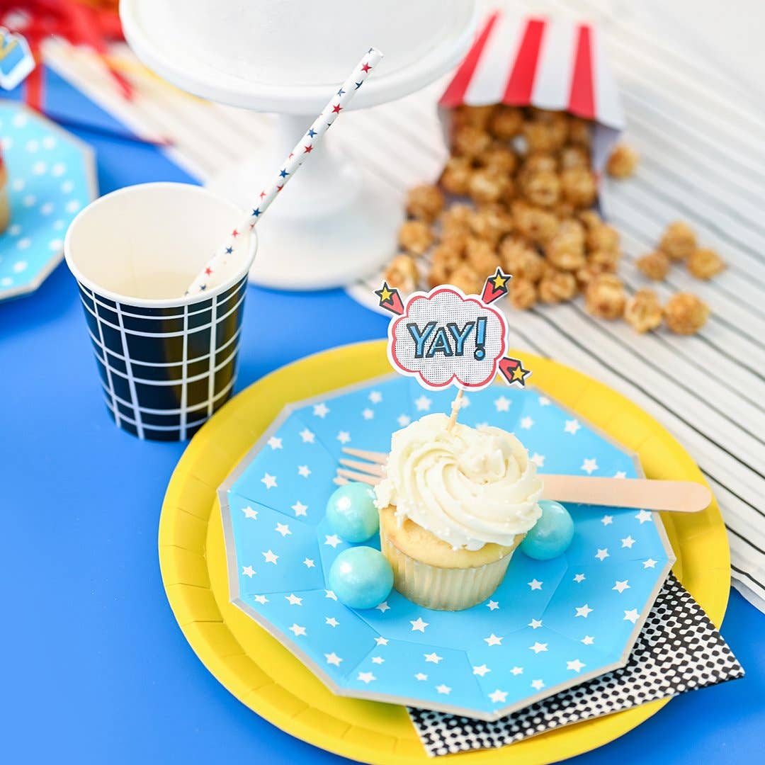 Bam Zaaap Pow Mini Toppers (10 per Pack)