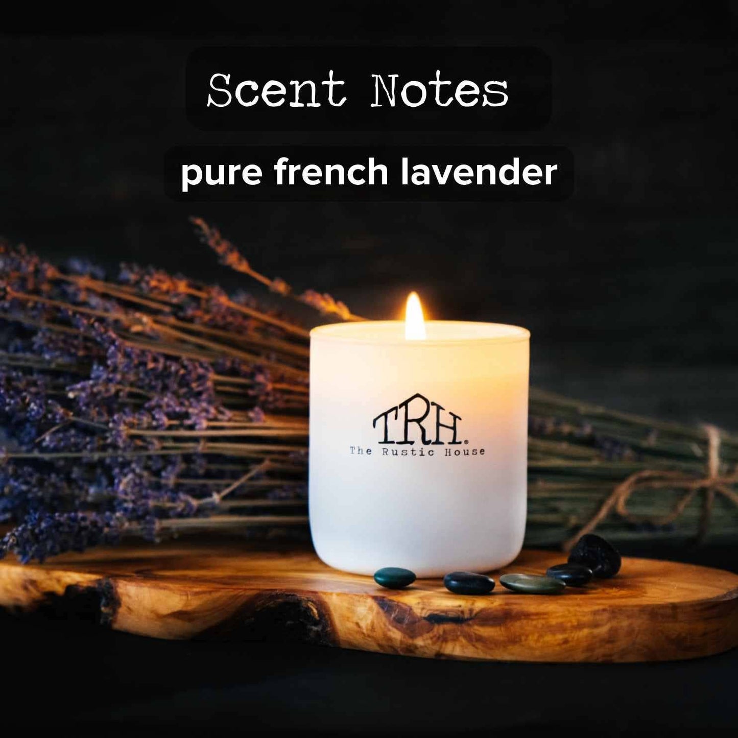 French Lavender | White Soy Candle + Gift Box | 8oz.