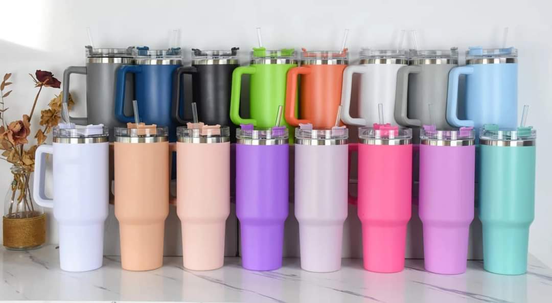 40oz Thermal Tumbler with Handle