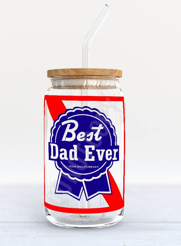Fathers Day Glass