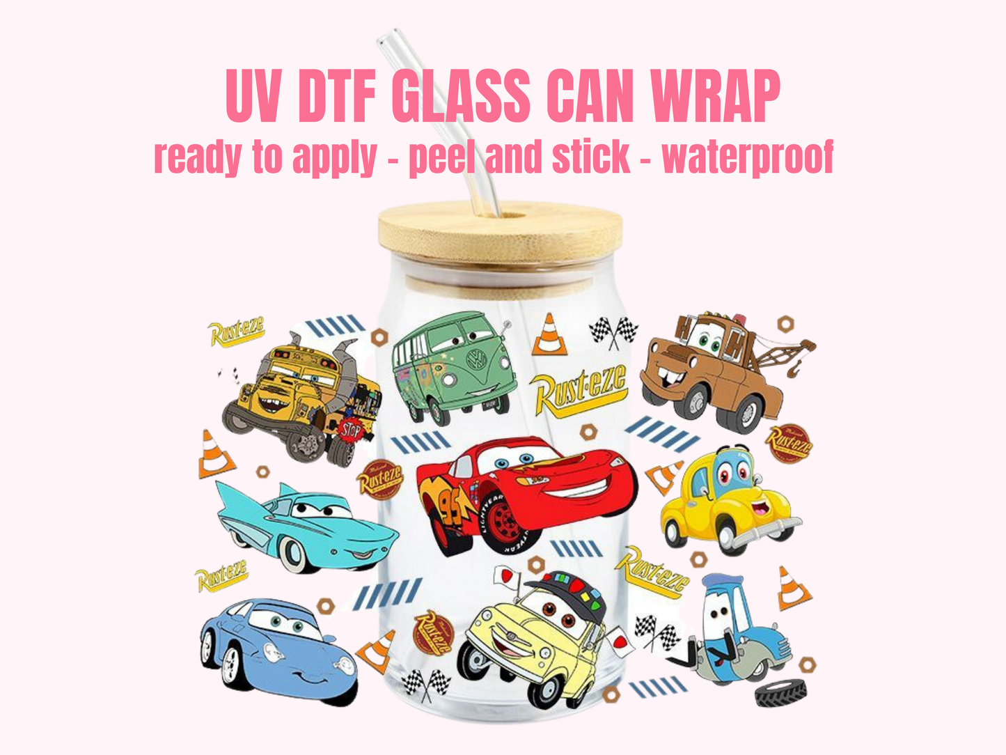 Cars Cup Wrap