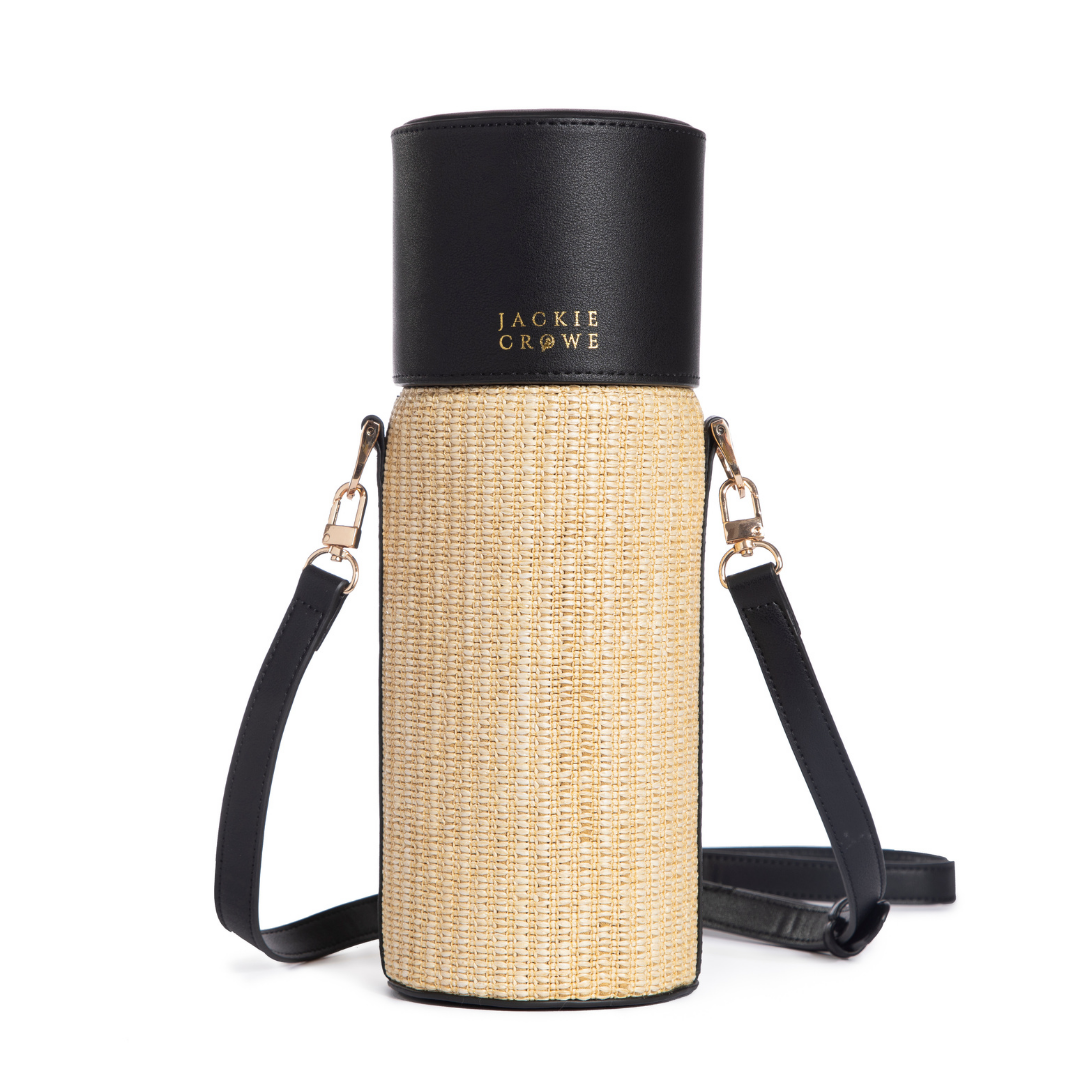 Jackie Wine Crossbody - Black