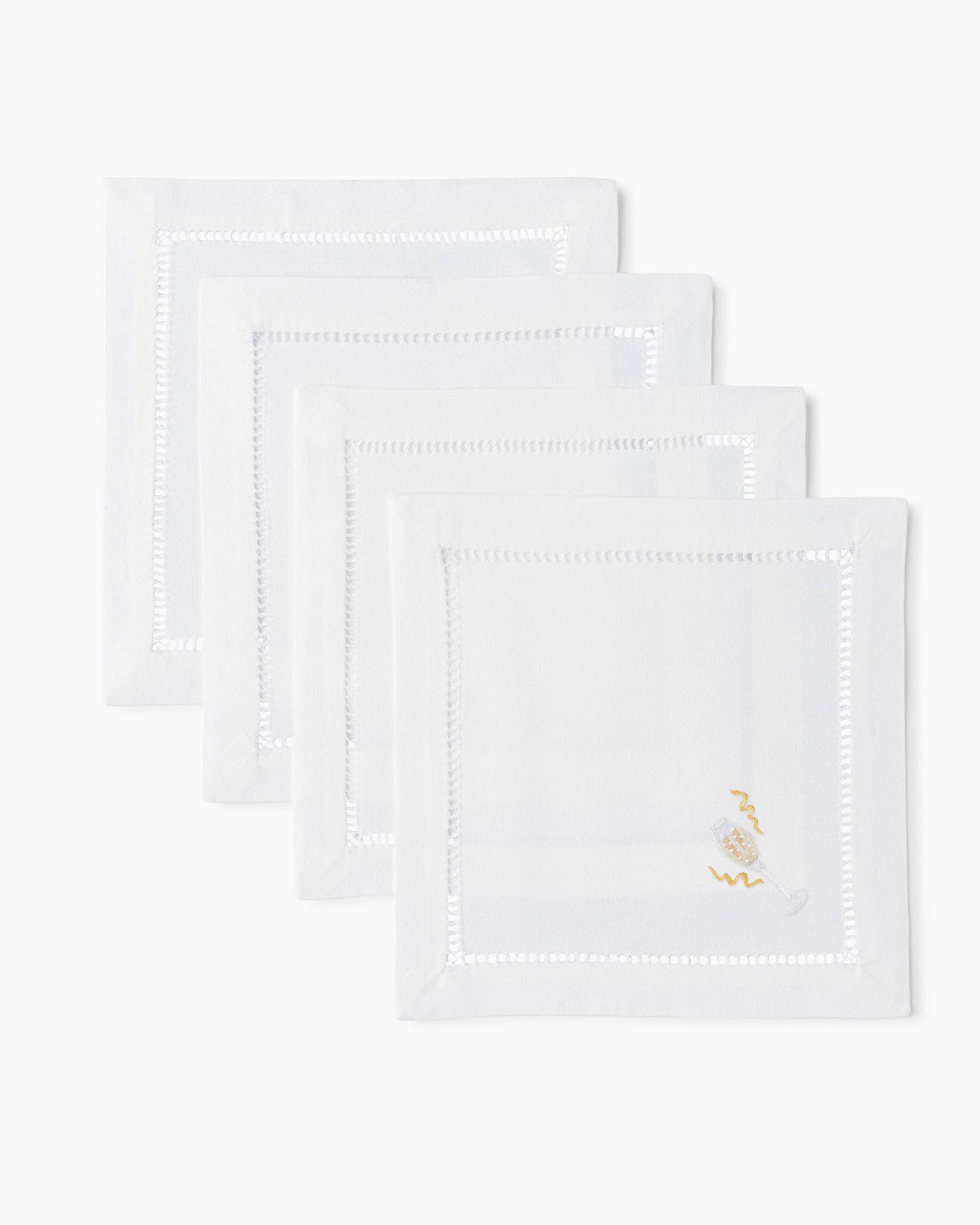 Champagne Celebration Cocktail  Napkins | Set of 4