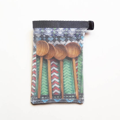 Olive Wood Coffee Spoons | Set of 4