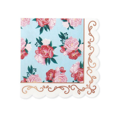Cute Special Occasion Paper Party Napkins - Modern Floral
