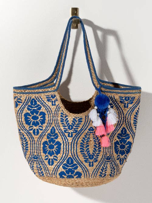 PAOLA TOTE, BLUE