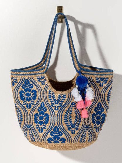 PAOLA TOTE, BLUE